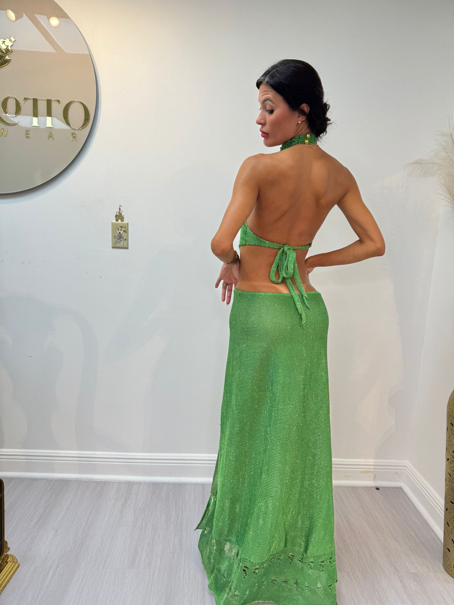 Mistral Dress - Handmade Cut-Out Dress