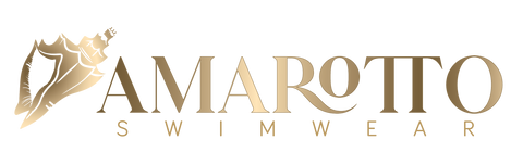 Amarotto Swimwear logo – Handmade luxury swimwear brand