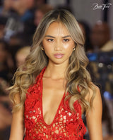 KAIA Dress – Red Handmade Crochet Mini Dress